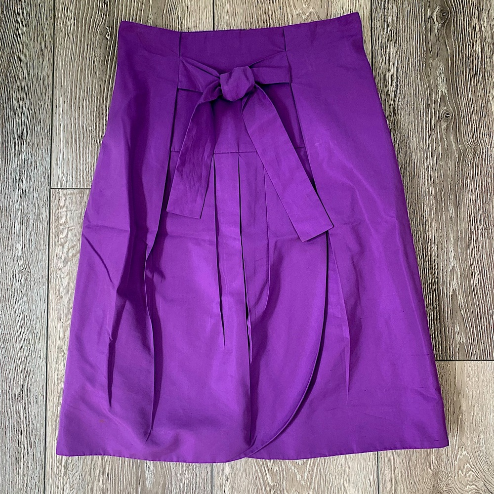 Yves Saint Laurent Vintage Purple Skirt
